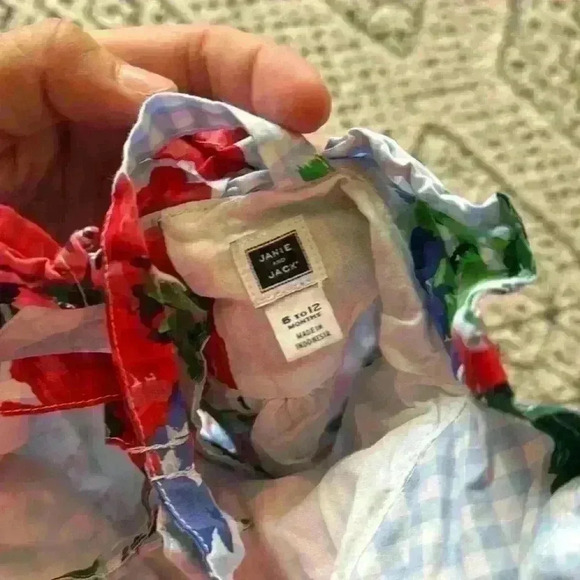 Janie and Jack dress size 6-12 months - Picture 3 of 3